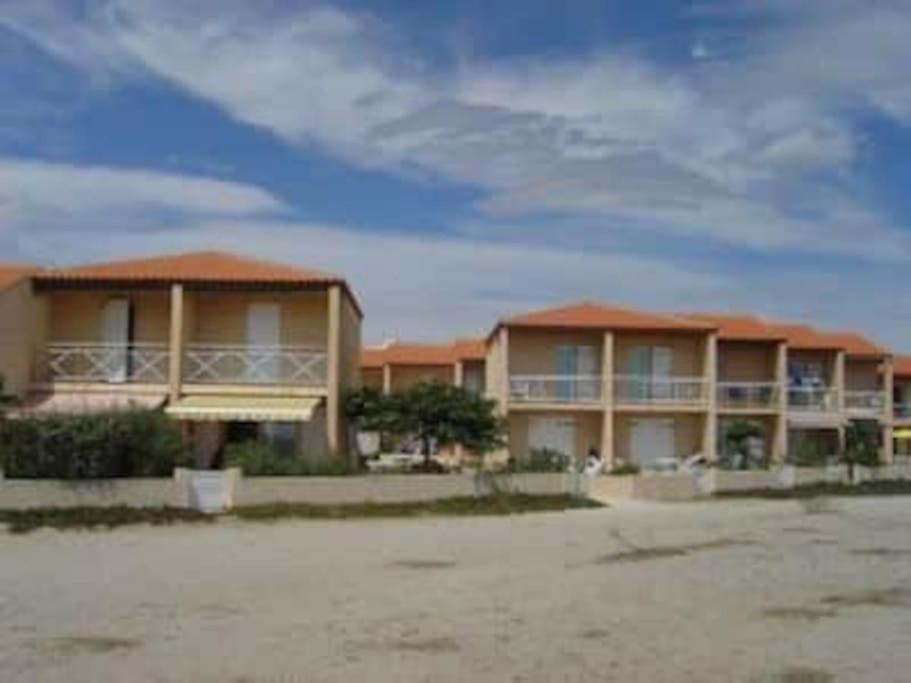 Villa Face A La Mer Sur Le Sable 8 Clim A L'Etage 乐巴凯尔斯 外观 照片