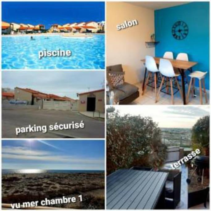 Villa Face A La Mer Sur Le Sable 8 Clim A L'Etage 乐巴凯尔斯 外观 照片