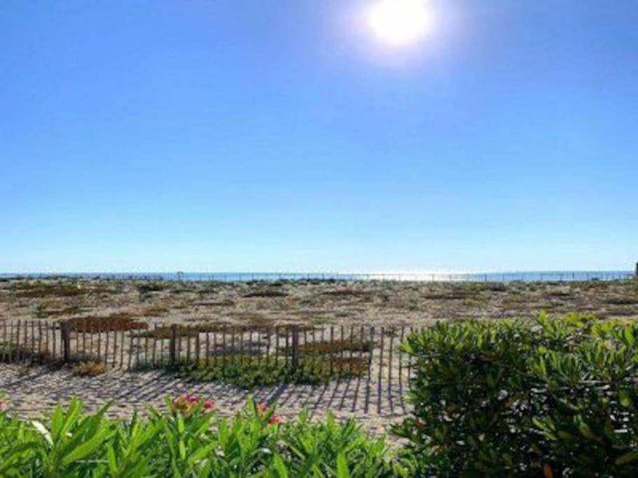 Villa Face A La Mer Sur Le Sable 8 Clim A L'Etage 乐巴凯尔斯 外观 照片